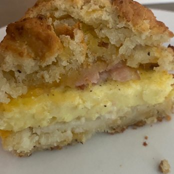 Subculture Coffee - Breakfast biscuit w bacon - Cafes Near Me - West Palm Beach, Florida