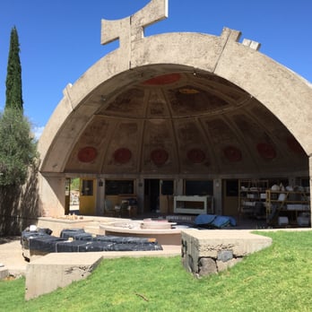 Arcosanti - The wind chime workshop - Tours Near Me - Mayer, Arizona Arcosanti - The wind chime workshop - Tours Near Me - Mayer, Arizona
