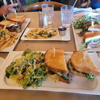 Great Maple - Ribeye melt with Ceasars salad upgrade Ribeye melt regular salad upgrade BLT W/ Truffle fries - New American Near Me - Newport Beach, California