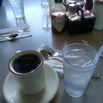 Omega Restaurant - My coffee and water - American Near Me - Milpitas, California