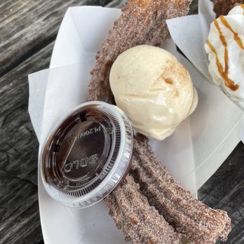 Churro Co - Traditional churros with ice cream & Nutella sauce - Desserts Near Me - Austin, Texas Churro Co - Traditional churros with ice cream & Nutella sauce - Desserts Near Me - Austin, Texas