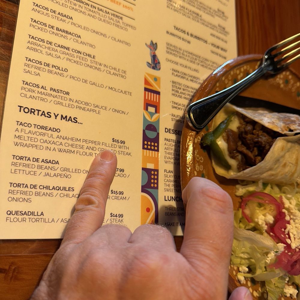 La Isabella - I'm pointing for the taco I ordered here on my right best thing I got. - Mexican Near Me - Tacoma, Washington La Isabella - I'm pointing for the taco I ordered here on my right best thing I got. - Mexican Near Me - Tacoma, Washington