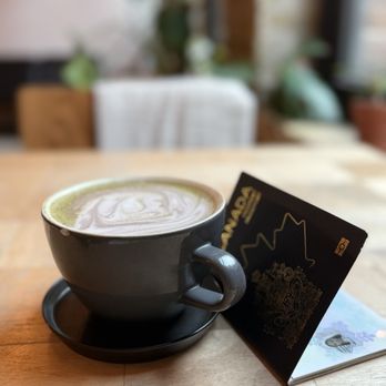 VA Cafe - Matcha Ube Latte - Cafes Near Me - Winnipeg, Manitoba VA Cafe - Matcha Ube Latte - Cafes Near Me - Winnipeg, Manitoba