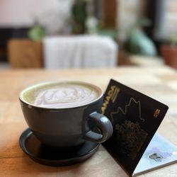 VA Cafe - Matcha Ube Latte