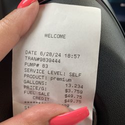 Chevron - Doing a happy dance for $3.75 for 91!