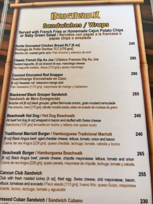 Menu photo 4 Beachwalk Cafe Cancún, ROO