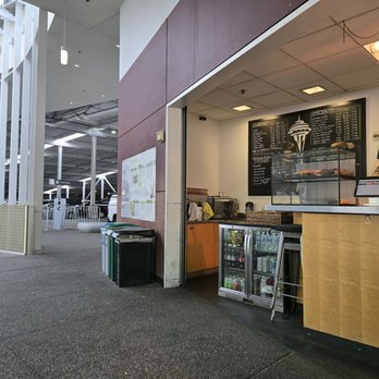 The Seattle Grind - Interior inside parking garage - Coffee & Tea Near Me - Seattle, Washington
