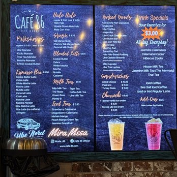 Cafe 86 - Desserts Near Me - San Diego, California Cafe 86 - Desserts Near Me - San Diego, California