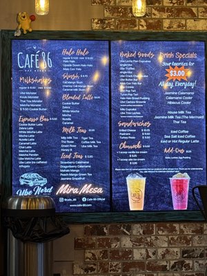 Menu photo 7 Cafe 86 San Diego, CA Menu photo 7 Cafe 86 San Diego, CA