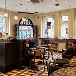 Caffe Nero - Seating Area at Caffe Nero Liverpool Castle St.