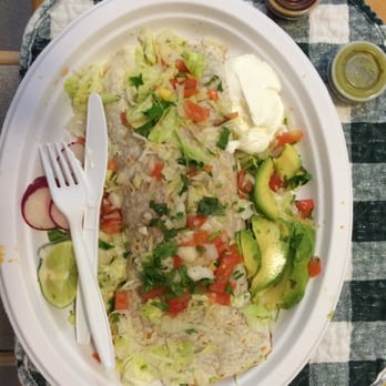 Taqueria's Los Amigos - Chicken Burrito. June 2014 - Mexican Near Me - Shoreline, Washington Taqueria's Los Amigos - Chicken Burrito. June 2014 - Mexican Near Me - Shoreline, Washington