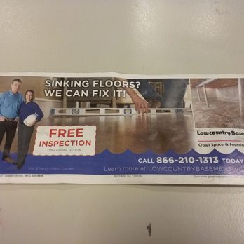 Lowcountry Foundation and Crawl Space Repair - Here is the Valpak coupon with info on how to reach them for an appointment. Very nice and professional people. - Waterproofing Near Me - Rincon, Georgia Lowcountry Foundation and Crawl Space Repair - Here is the Valpak coupon with info on how to reach them for an appointment. Very nice and professional people. - Waterproofing Near Me - Rincon, Georgia