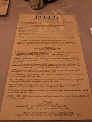 Menu photo 8 Phil's Bar & Grille Saugatuck, MI Menu photo 8 Phil's Bar & Grille Saugatuck, MI