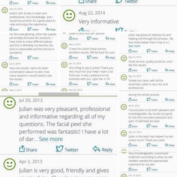 Julian's Skin Studio - 245 5 star review on Groupon! - Skin Care Near Me - Mountain View, California