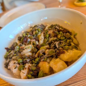 Nancy's Hustle - Shrimp cavatelli - New American Near Me - Houston, Texas Nancy's Hustle - Shrimp cavatelli - New American Near Me - Houston, Texas