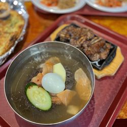 Tofu House - C2 cold noodle with kalbi combo