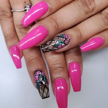 Pink Nails - Nail Salons Near Me - Hillsborough, New Jersey Pink Nails - Nail Salons Near Me - Hillsborough, New Jersey