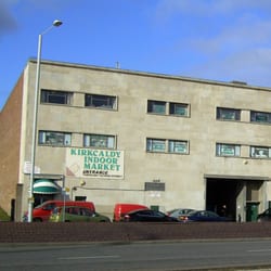 Kirkcaldy Indoor Market - Rear View. Photo. February 2010.