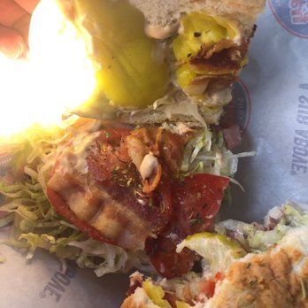 Jersey Mike's Subs - Minimal bacon slices! Ouch! - Sandwiches Near Me - Irvine, California Jersey Mike's Subs - Minimal bacon slices! Ouch! - Sandwiches Near Me - Irvine, California