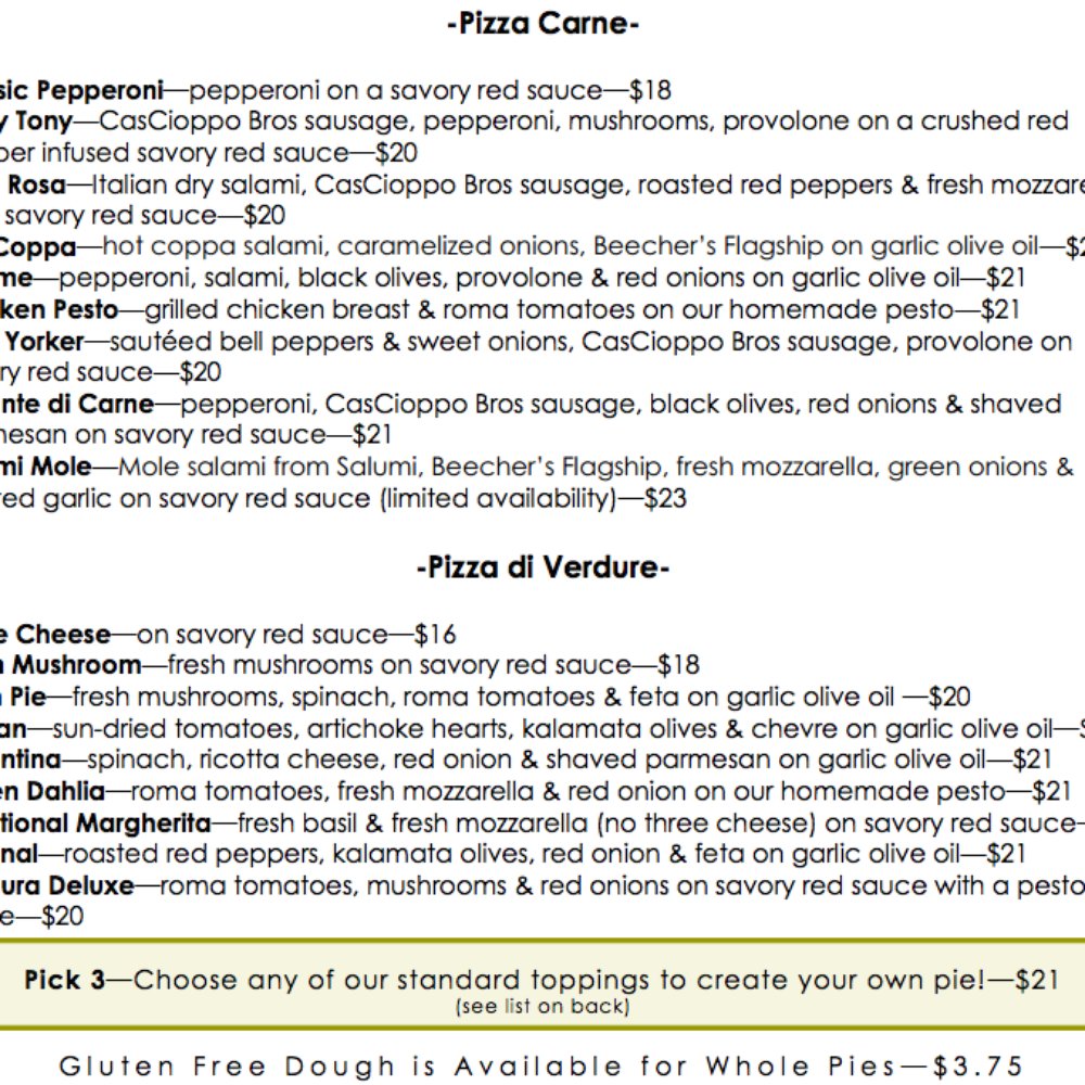 Veraci Pizza - Ballard - Pizza menu - Pizza Near Me - Seattle, Washington Veraci Pizza - Ballard - Pizza menu - Pizza Near Me - Seattle, Washington