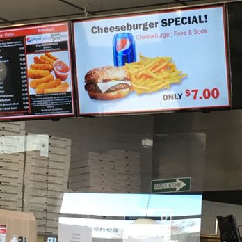 Maria's Kitchen - 7 bucks for cheeseburger, fries, soda - Burgers Near Me - West Roxbury, Massachusetts