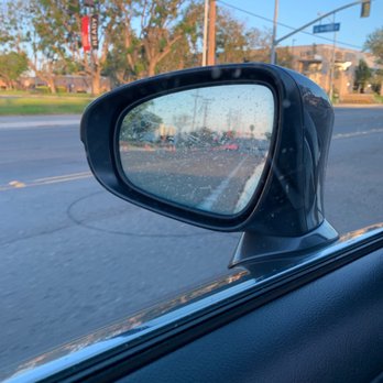 Smart point Express Car wash - Mirror after the $10 wash. Cant see anything. - Car Wash Near Me - Buena Park, California Smart point Express Car wash - Mirror after the $10 wash. Cant see anything. - Car Wash Near Me - Buena Park, California