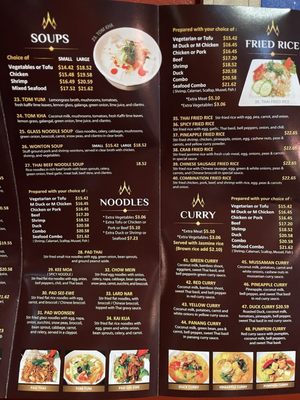 Menu photo 5 Thai Thai Restaurant San Marcos, CA