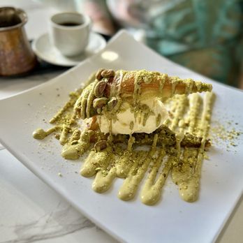 Nour's Cafe - Baklava with ice cream, and Turkish Coffee - Cafes Near Me - Sacramento, California Nour's Cafe - Baklava with ice cream, and Turkish Coffee - Cafes Near Me - Sacramento, California
