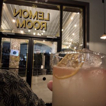 The Lemon Room - Front entrance and a bees knees cocktail - Cocktail Bars Near Me - Wilson, New York The Lemon Room - Front entrance and a bees knees cocktail - Cocktail Bars Near Me - Wilson, New York