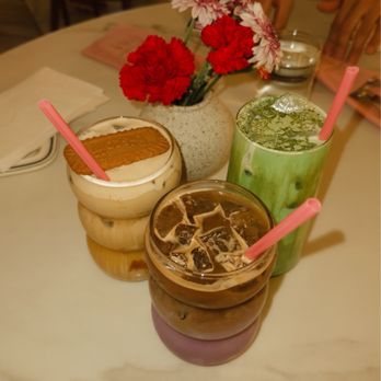 GIWA - Biscoff coffee Pandan latte Ube latte - Breakfast & Brunch Near Me - Santa Clara, California