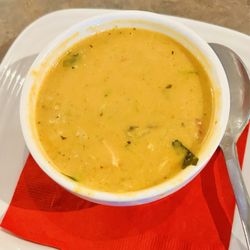 Griffin & Wells Cafe - Thai chicken & rice soup.