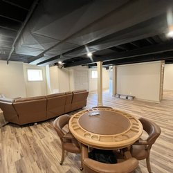 Moore Builders - Basement trim complete