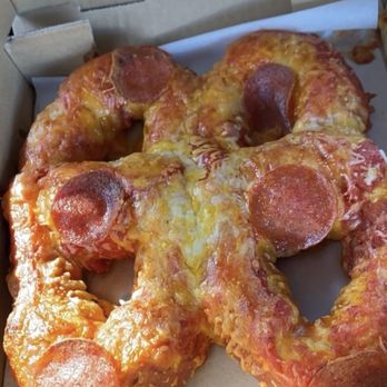 West Coast Pretzels - Double pretzel pizza /pepperoni. - Pretzels Near Me - North Hollywood,, California West Coast Pretzels - Double pretzel pizza /pepperoni. - Pretzels Near Me - North Hollywood,, California