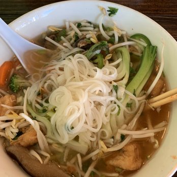 Local Pho - Veggie Pho with Tofu - Vietnamese Near Me - Houston, Texas
