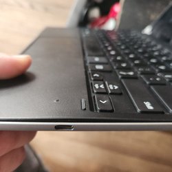 Mr Tech Bench - Fixed port.  Also, the tiny screw that was put in.   That screw will help tremendously to keep the port from coming dislodged again.