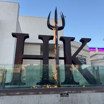 Gordon Ramsay Hell's Kitchen - Walking up the logo is on fire - New American Near Me - Las Vegas, Nevada Gordon Ramsay Hell's Kitchen - Walking up the logo is on fire - New American Near Me - Las Vegas, Nevada