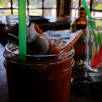 Chow - Bloody Mary with house pickled veggies - Breakfast & Brunch Near Me - Bend, Oregon Chow - Bloody Mary with house pickled veggies - Breakfast & Brunch Near Me - Bend, Oregon