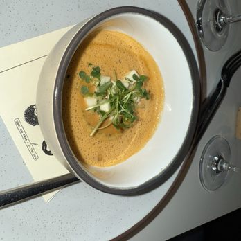 Populaire Modern Bistro - Lobster bisque - French Near Me - Costa Mesa, California Populaire Modern Bistro - Lobster bisque - French Near Me - Costa Mesa, California