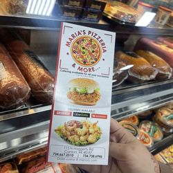 Maria's Market Place - Menu