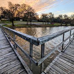Fort Parker State Park - Sunrise at the pier