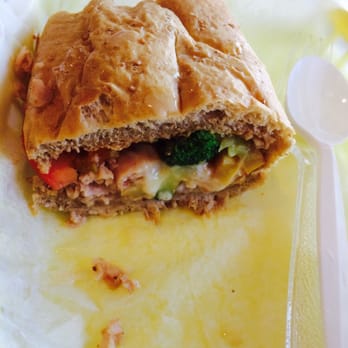 City Bites - The remaining Garden Gobbler!! I'd already gobbled down the first half of sandwich before I realized I  needed to take a photo! - Sandwiches Near Me - Wichita, Kansas