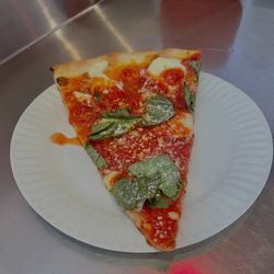 IG: @no.ni.eats | Grandma Pizza slice