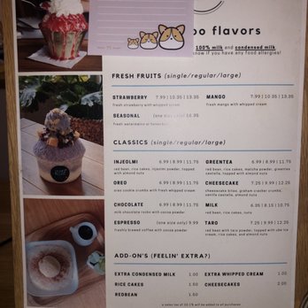 Snowy Village - Menu - Shaved Ice Near Me - Seattle, Washington Snowy Village - Menu - Shaved Ice Near Me - Seattle, Washington