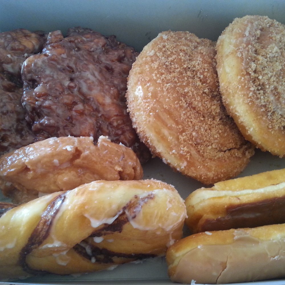 Christy's Donuts - These are huge!!! This is the only place that makes delicious apple fritters. I kid you not. - Donuts Near Me - Upland, California Christy's Donuts - These are huge!!! This is the only place that makes delicious apple fritters. I kid you not. - Donuts Near Me - Upland, California
