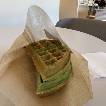 8th Symphony Coffee - Pandan mochi waffle - Coffee & Tea Near Me - Cerritos, California 8th Symphony Coffee - Pandan mochi waffle - Coffee & Tea Near Me - Cerritos, California