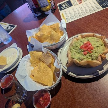 Tres Hombres - Chips and guac at a former Mexican restaurant that is now a sports bar. - Mexican Near Me - Carbondale, Illinois Tres Hombres - Chips and guac at a former Mexican restaurant that is now a sports bar. - Mexican Near Me - Carbondale, Illinois