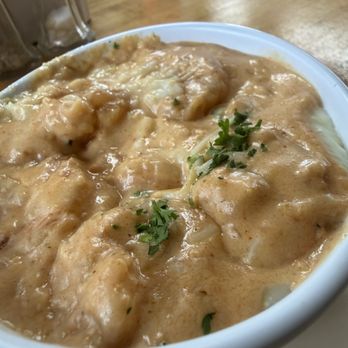 Huskey’s Kitchen - Cajun Shrimp and Grits Side - Breakfast & Brunch Near Me - Decatur, Georgia