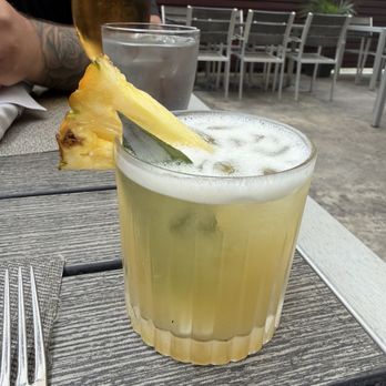 Q'tal Bar & Grill - Pineapple margarita - New American Near Me - Kearny, New Jersey