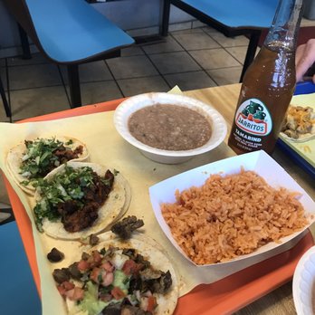Super Taco Express - Soft tacos with  side of beans and rice - Mexican Near Me - Vancouver, Washington