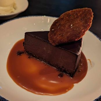 Row 34 - Seaport - Flourless chocolate cake - New American Near Me - Boston, Massachusetts